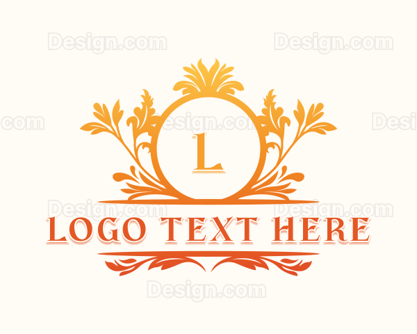 Floral Elegant Fashion Logo