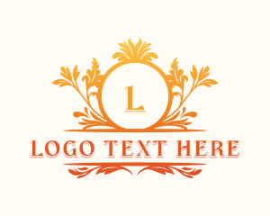 Floral Elegant Fashion Logo