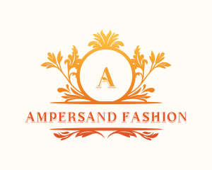 Floral Elegant Fashion logo design