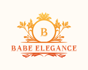 Floral Elegant Fashion logo design