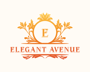 Floral Elegant Fashion logo design