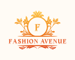 Floral Elegant Fashion logo design