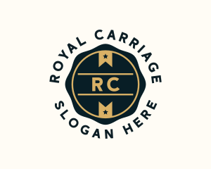 Royal Ribbon Brand logo design