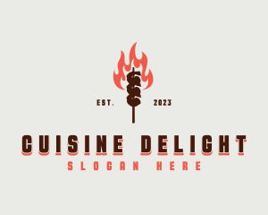 Restaurant Fire Grill logo design