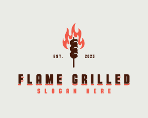 Restaurant Fire Grill logo design