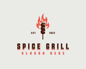 Restaurant Fire Grill logo design