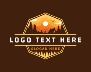 Mounting Camping Outdoor Logo