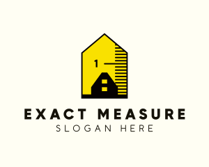 Home Renovation Measurement logo design