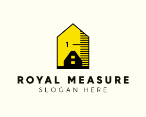 Home Renovation Measurement logo design