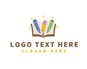 Coloring Book Star Logo