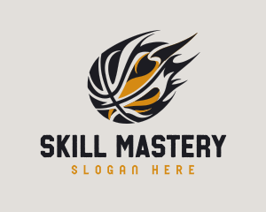 Basketball Flame Training logo