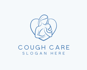 Mother Care Heart logo design