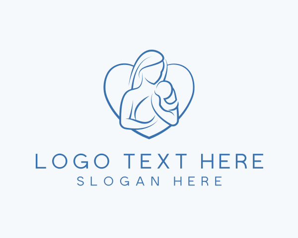 Breast Feeding logo example 1