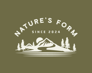 Rugged Mountain Landscape logo