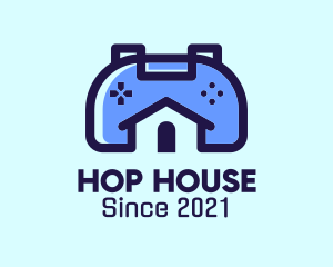 Gaming House Controller logo design