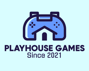 Gaming House Controller logo design