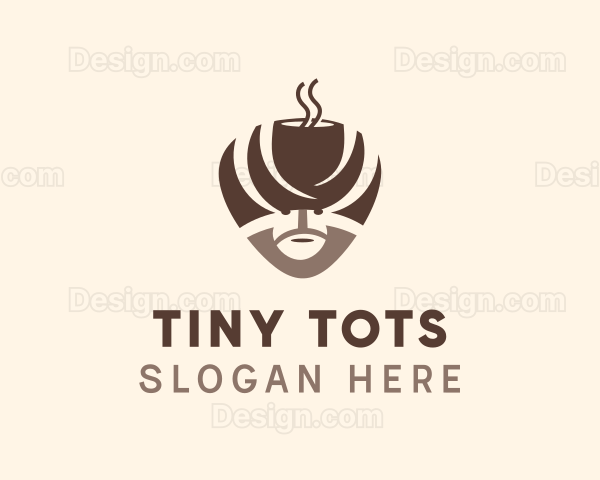 Coffee Cup Turban Logo