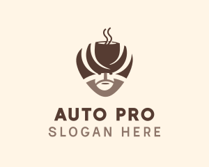 Coffee Cup Turban Logo