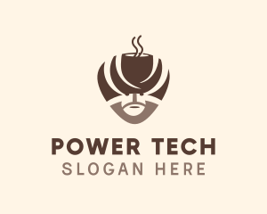 Coffee Cup Turban Logo
