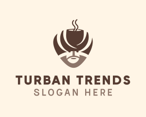 Coffee Cup Turban logo design