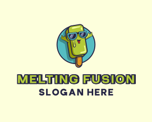 Melting Happy Popsicle logo