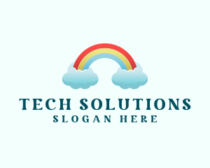 Pride Rainbow Cloud logo