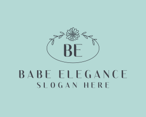 Natural Flower Boutique logo design