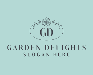 Natural Flower Boutique logo design