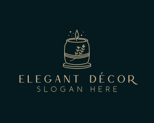 Candle Home Decor  logo design