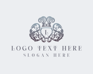 Royal Shield Boutique logo design