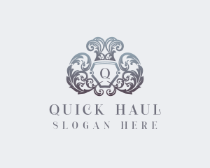 Royal Shield Boutique logo design