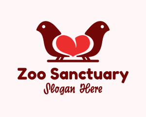 Love Bird Sanctuary logo design