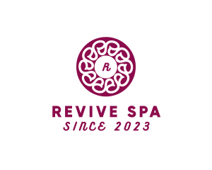 Floral Wellness Spa  logo design