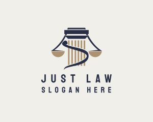Justice Scale Column logo