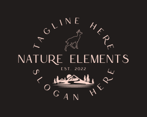 Nature Park Conservation logo design