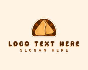Samosa Pastry Snack logo