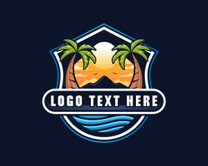 Travel Beach Island logo