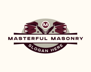 Masonry Trowel Bricklaying logo