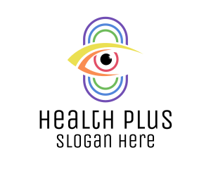 Multicolor Eye Surveillance Logo