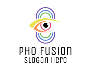 Multicolor Eye Surveillance Logo