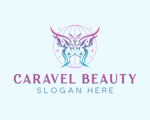 Butterfly Fashion Beauty logo design