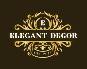 Elegant Floral Decoration logo design