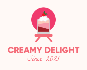 Pink Berry Parfait logo design