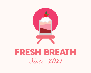 Pink Berry Parfait logo design