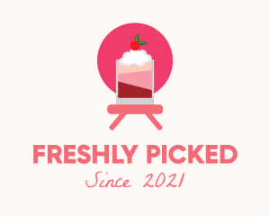 Pink Berry Parfait logo design