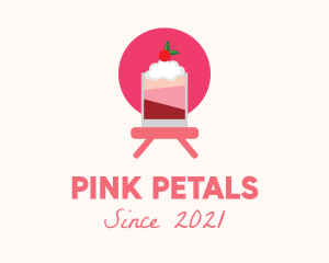 Pink Berry Parfait logo design