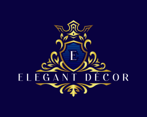 Elegant Royal Crown  logo design