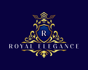 Elegant Royal Crown  logo design