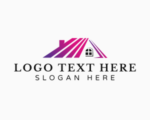 Home Roof Maintenance logo design