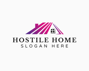 Home Roof Maintenance logo design